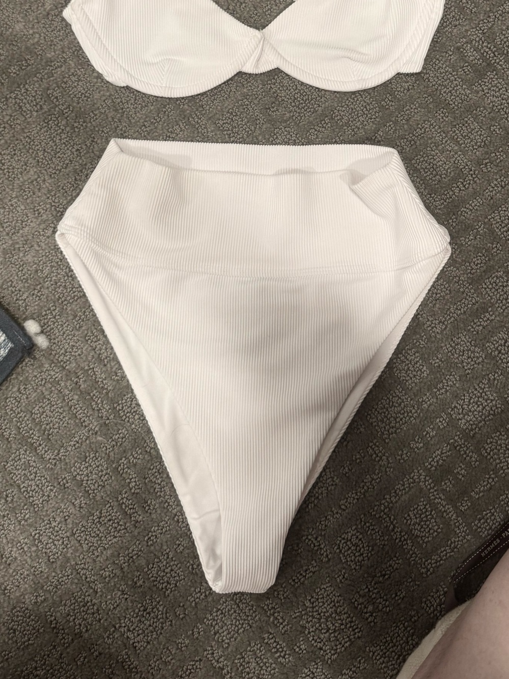 S Beach Riot Highway Bikini Bottoms in White